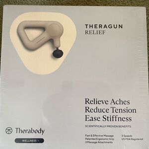 Theragun (Brand New Sealed in Plastic) Relief Massage Gun